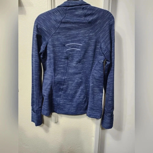 Athleta Striated Hope Jacket Full Zip Navy Blue Women’s - Size Small - Picture 2 of 10